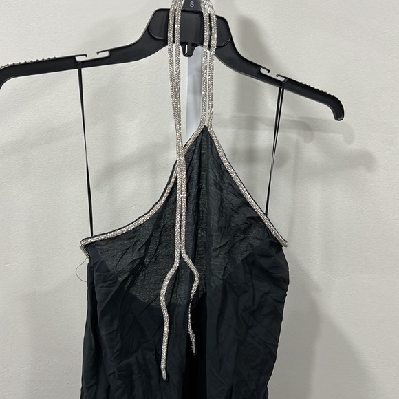 Jonathan Simkhai Onyx Halter Maxi Dress black - Picture 6 of 15